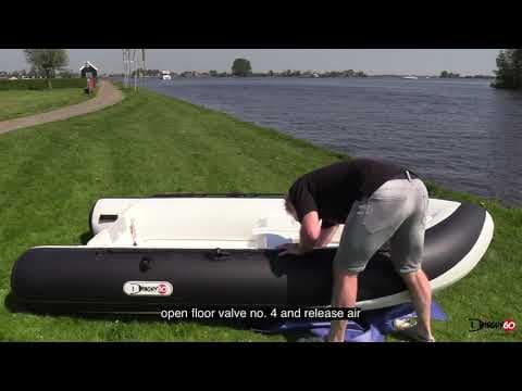 De-installing and deflating — instruction video (1:17)